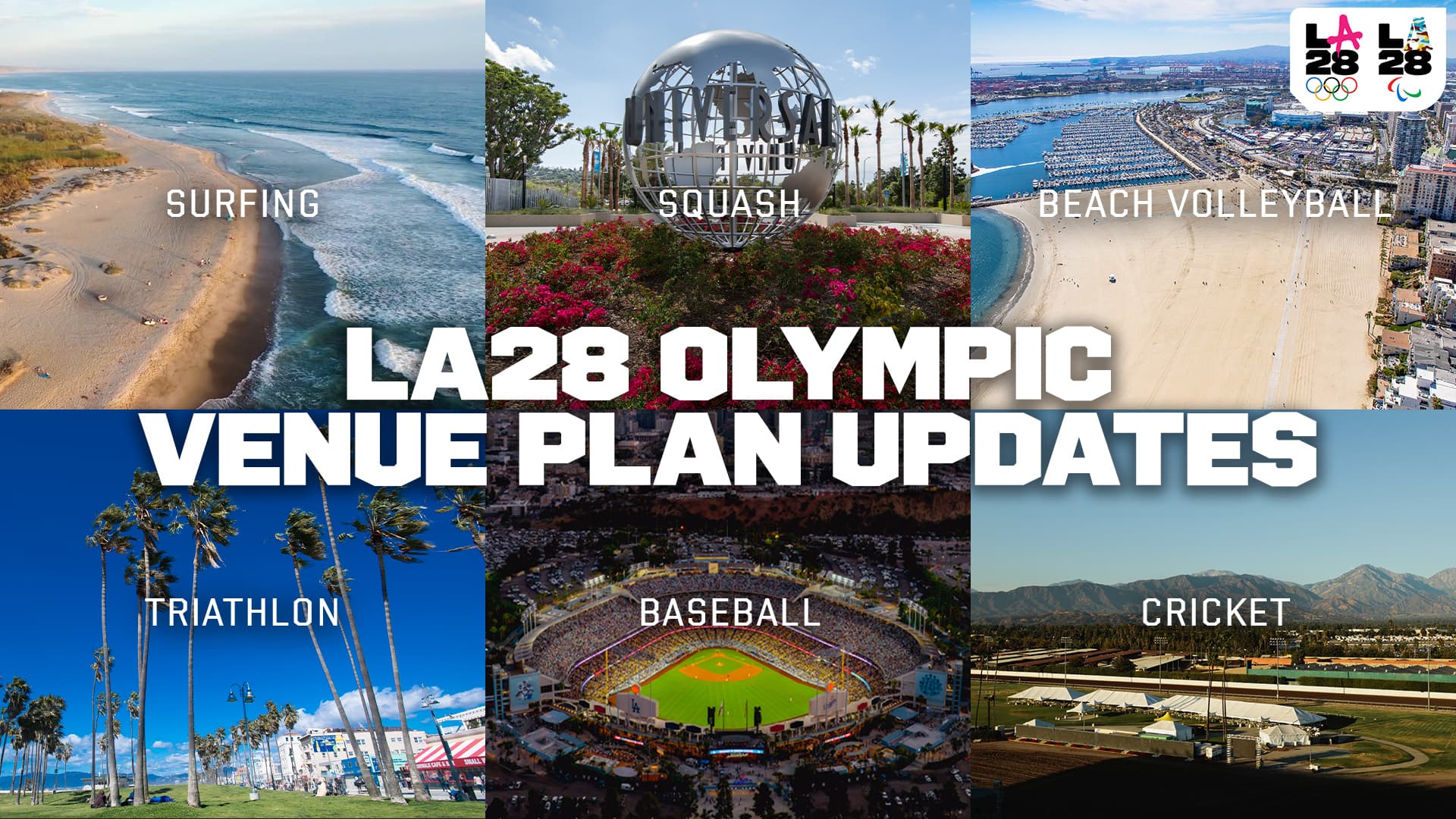 LA28 Celebrates Updated Olympic Venue Plan Showcasing the Best of Los Angeles on the World Stage