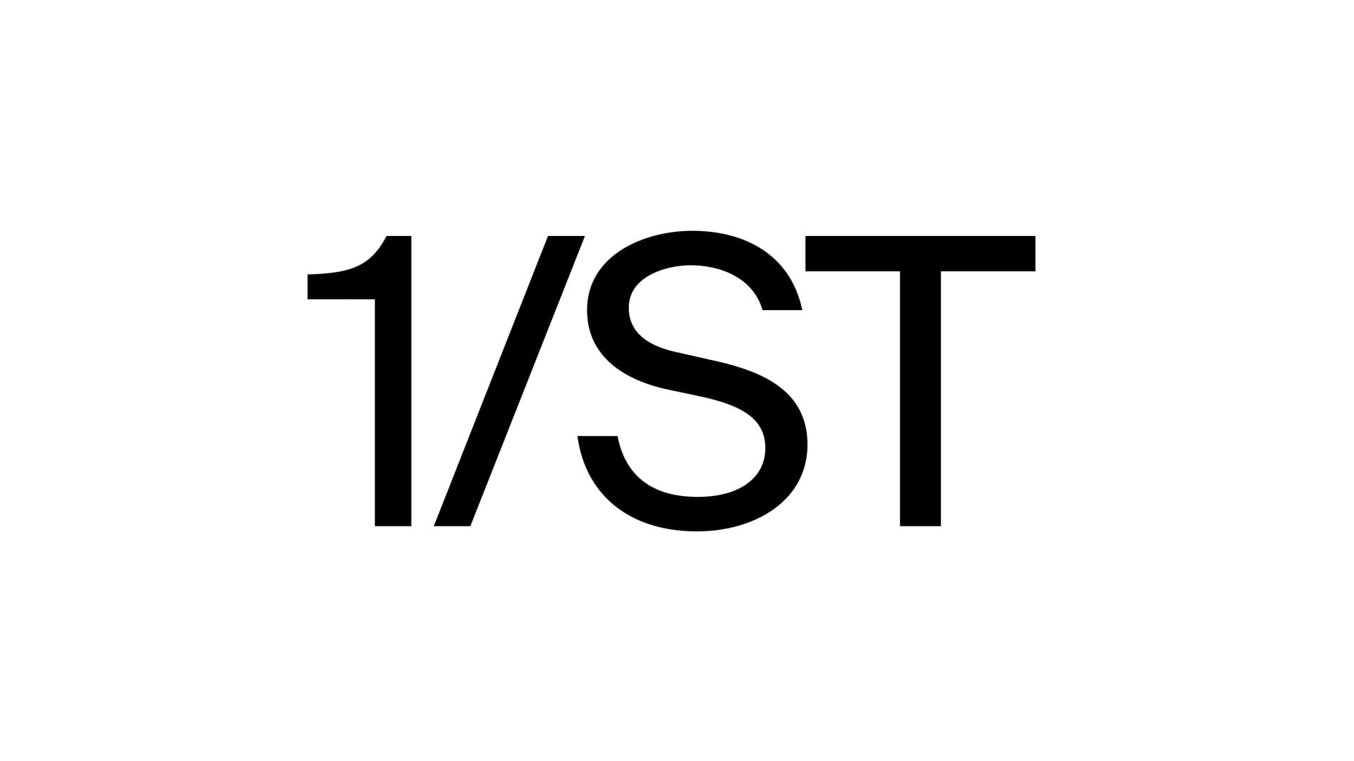 1ST Logo Large Black1st